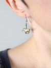 vintage horse dangle earrings