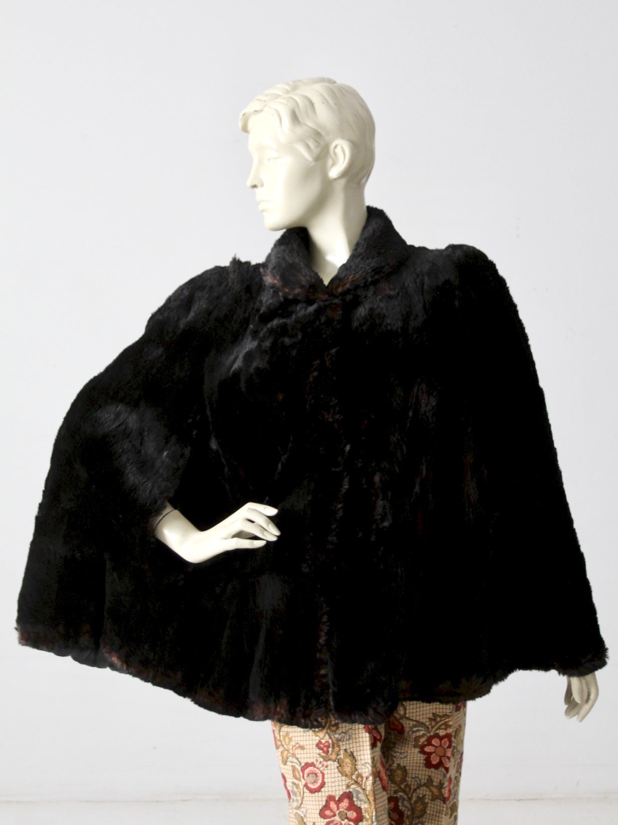 antique fur cape