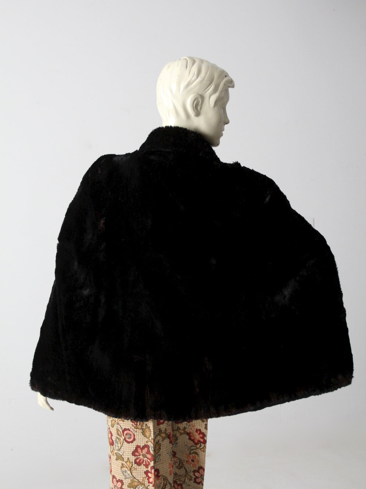 antique fur cape