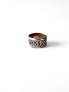 vintage wide band ring