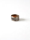 vintage wide band ring