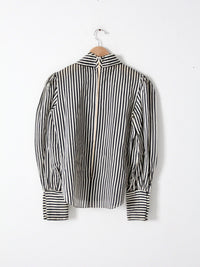vintage 60s Adolfo blouse