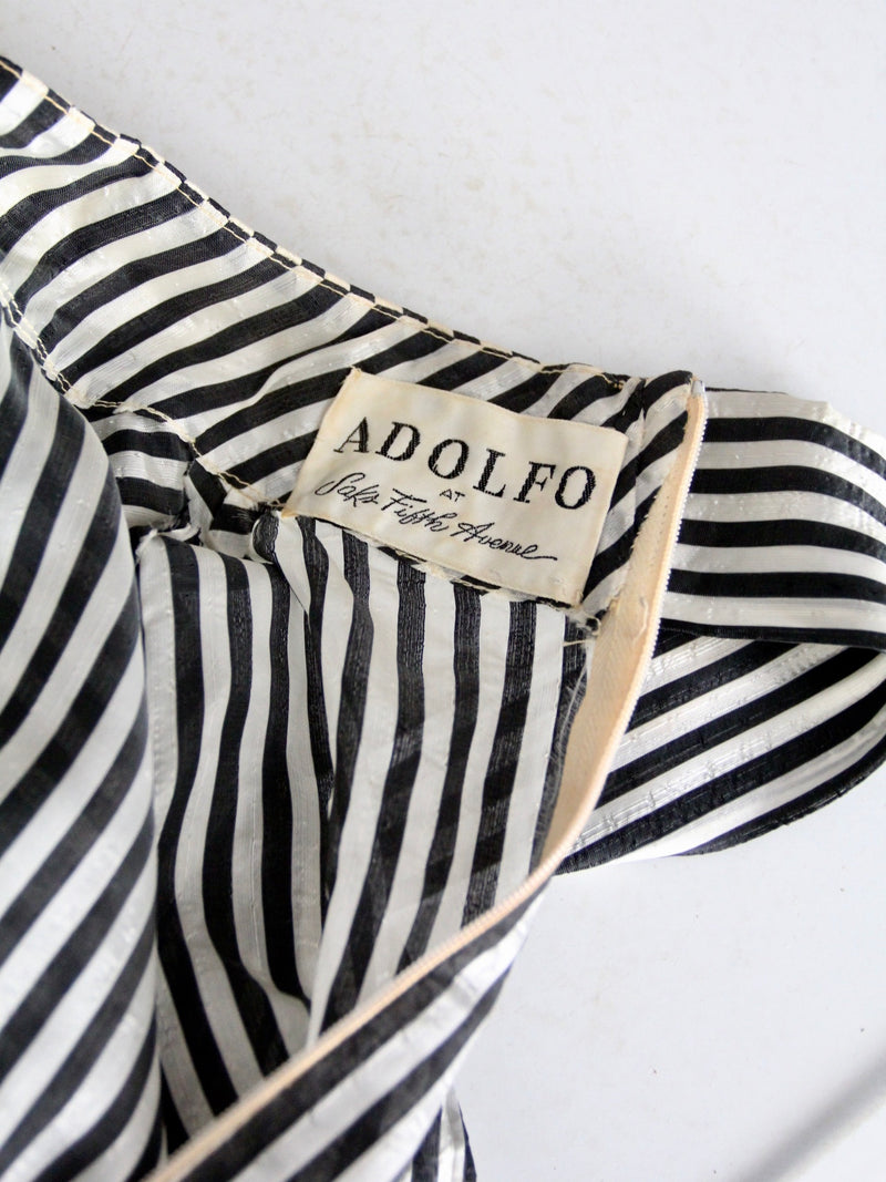 vintage 60s Adolfo blouse