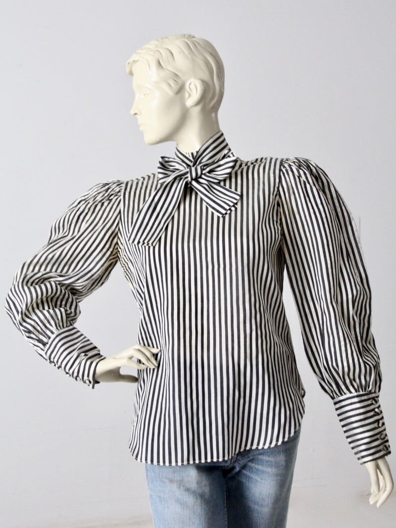 vintage 60s Adolfo blouse