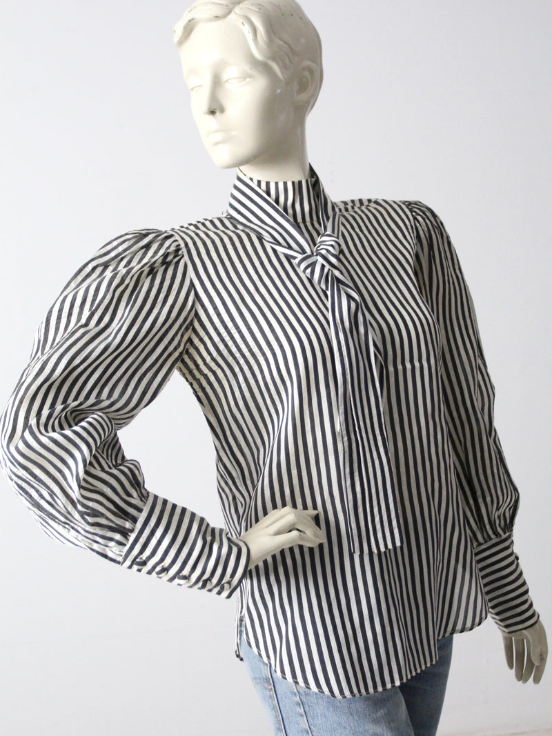 vintage 60s Adolfo blouse