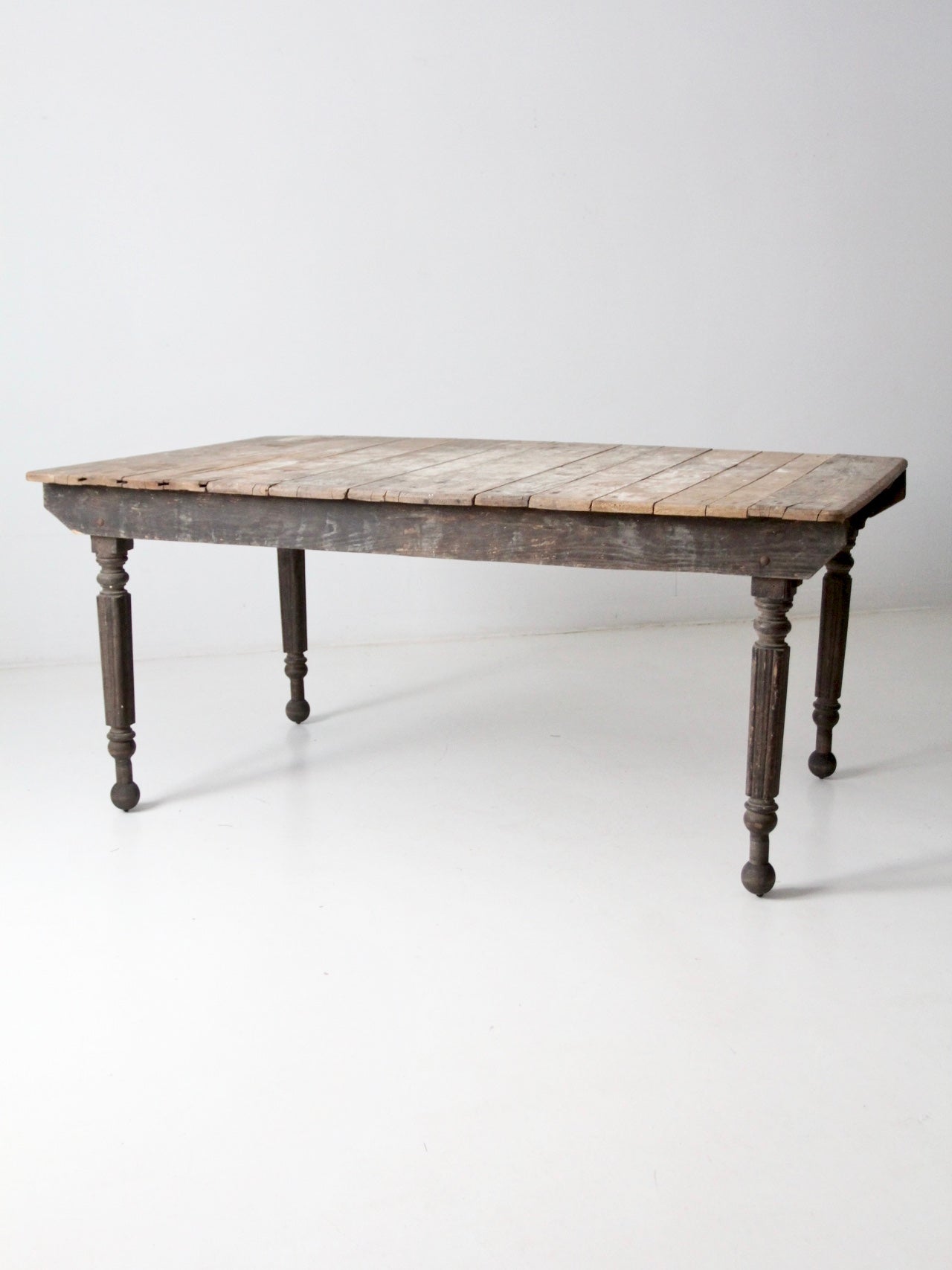 テーブル　ビンテージ Tendo Antler dyning table 美しい曲木の脚に、メラミン製天板の 軽く