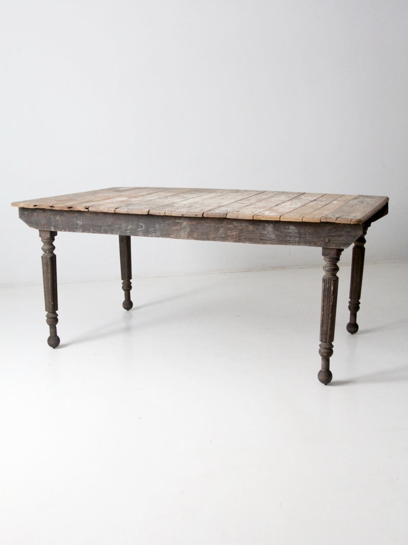 antique farmhouse table