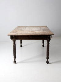 antique farmhouse table