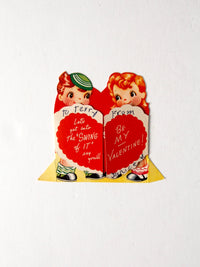 vintage 1940s Valentine's card by A-Meri-Card