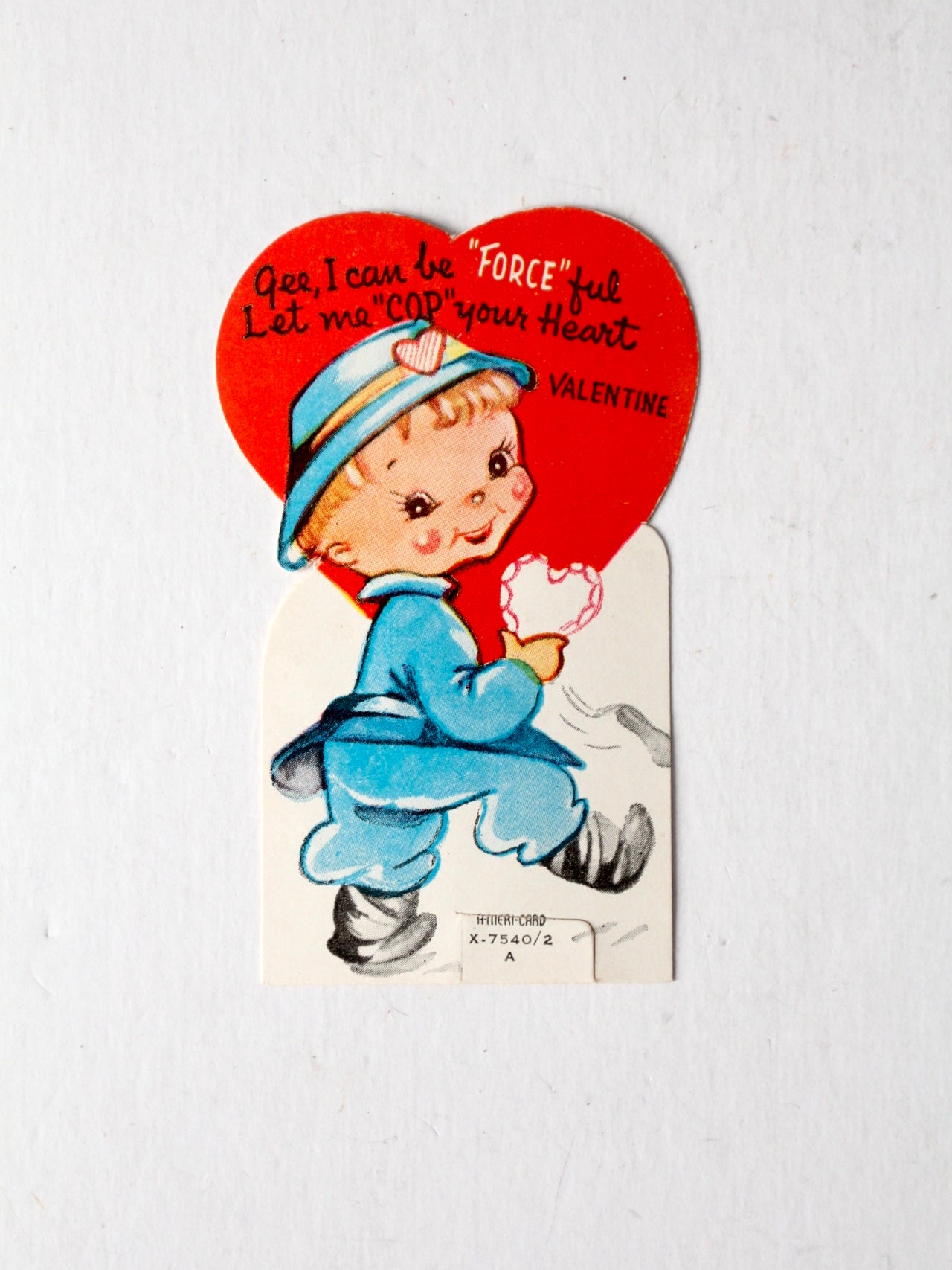 vintage 1940s Valentine's Day card by A-Meri-Card