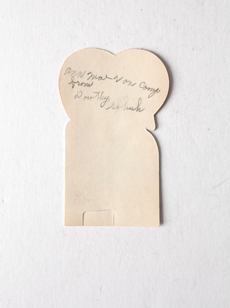 vintage 1940s Valentine's Day card by A-Meri-Card