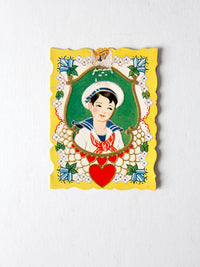 vintage 1920s Valentine's Day card