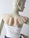 antique lace crotchet collar