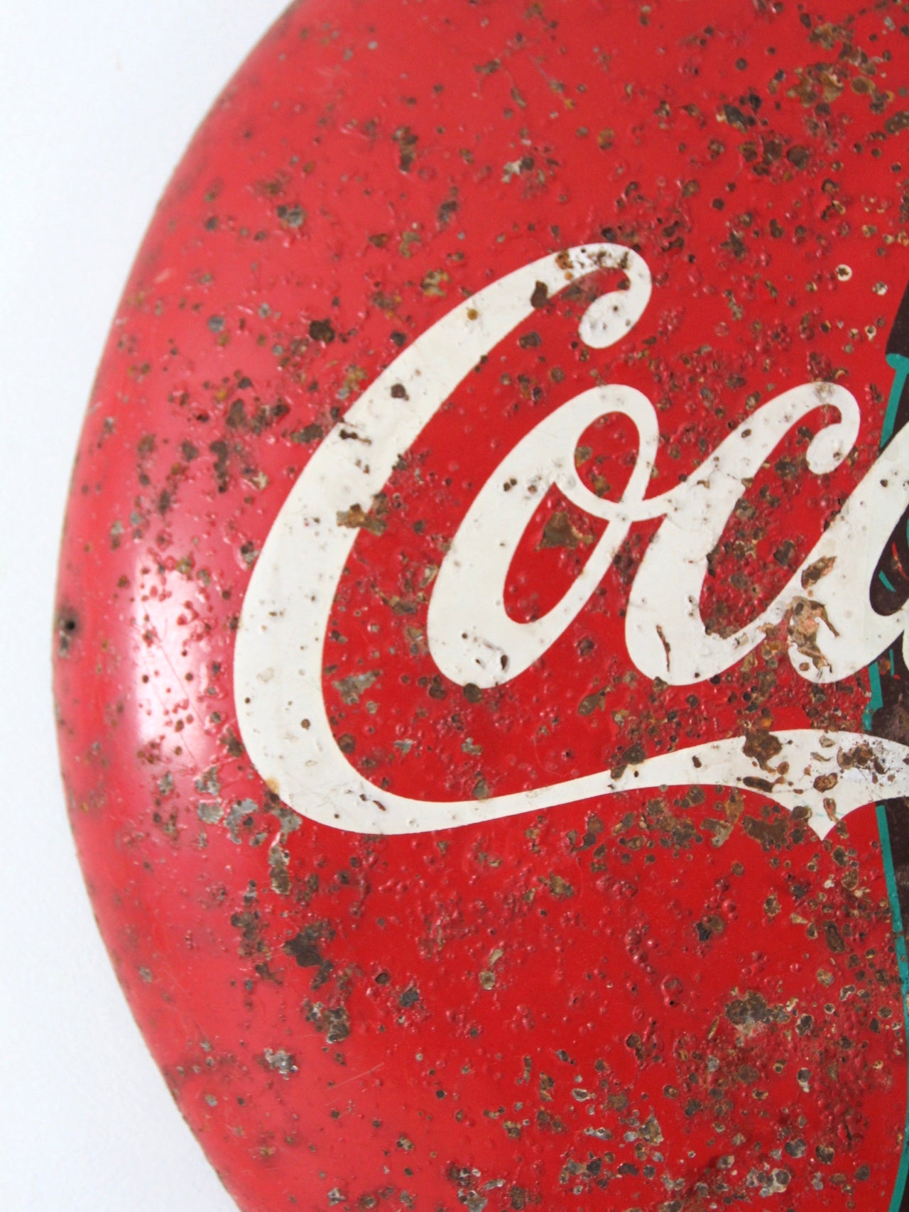 vintage Coca-Cola button sign – 86 Vintage