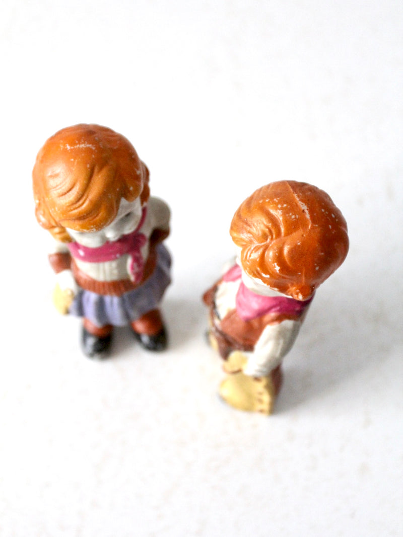 vintage cowboy & cowgirl figurines