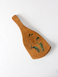 antique primitive butter paddle