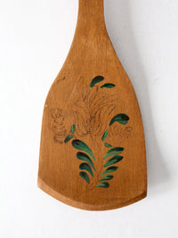 antique primitive butter paddle