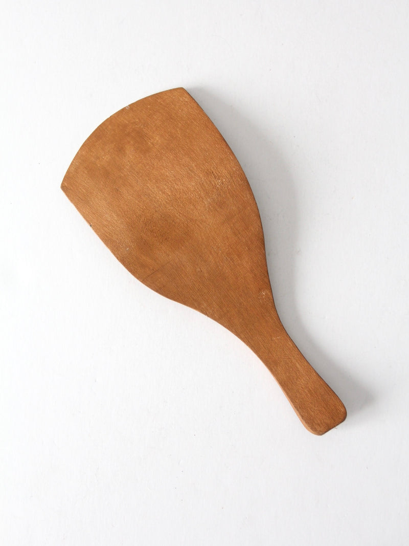 antique primitive butter paddle