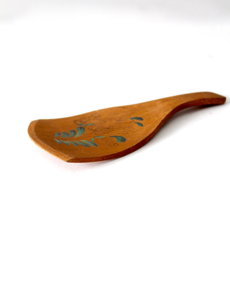 antique primitive butter paddle