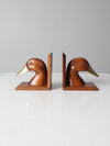 vintage duck bookends