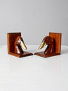 vintage duck bookends