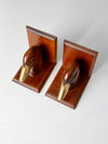 vintage duck bookends