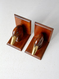 vintage duck bookends