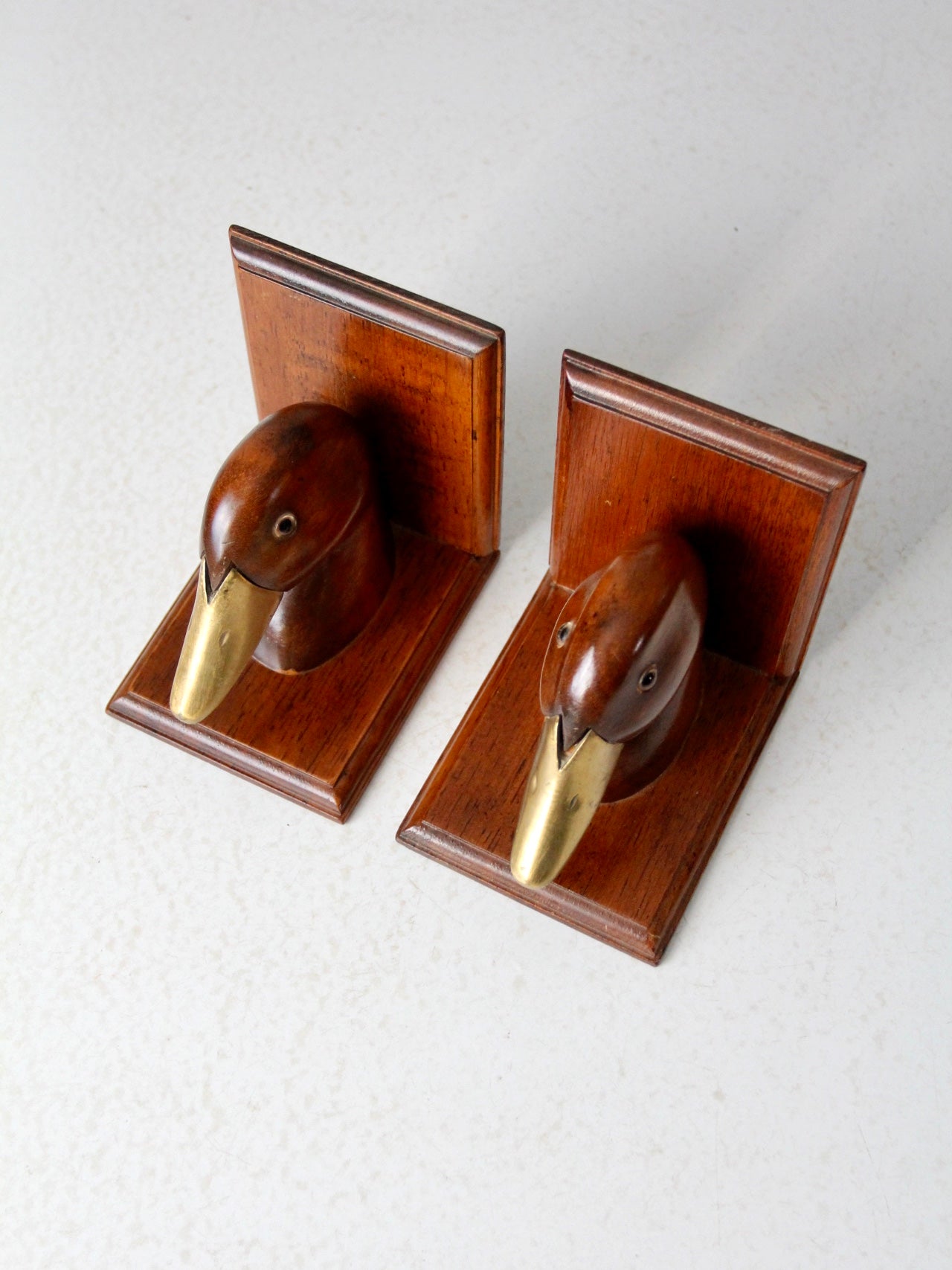vintage duck bookends