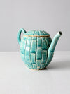 vintage studio pottery teapot