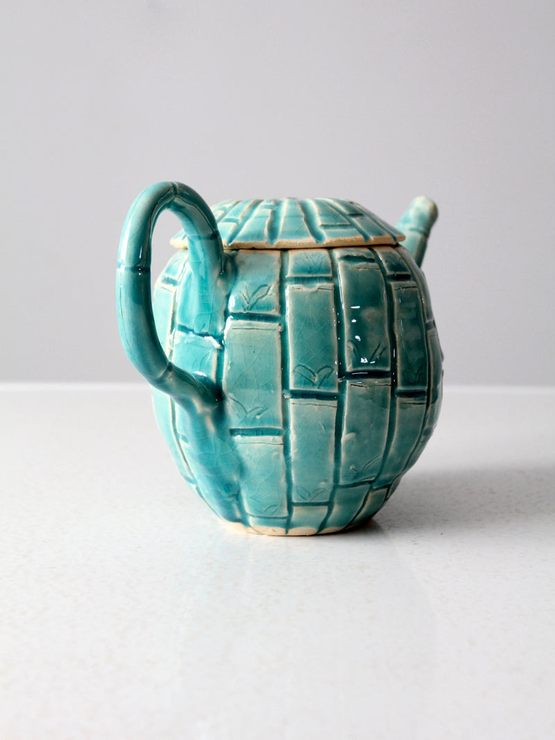 vintage studio pottery teapot