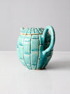 vintage studio pottery teapot