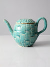 vintage studio pottery teapot