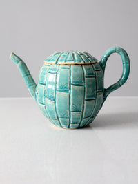 vintage studio pottery teapot