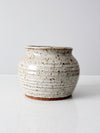 vintage studio pottery jar cachepot