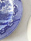 vintage Japanese Blue Willow dishes 4 pc