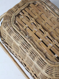 vintage picnic basket set