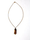 vintage abalone shell pendant necklace