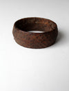 vintage snakeskin bangle bracelet