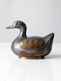 vintage bird decorative box