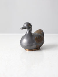 vintage bird decorative box