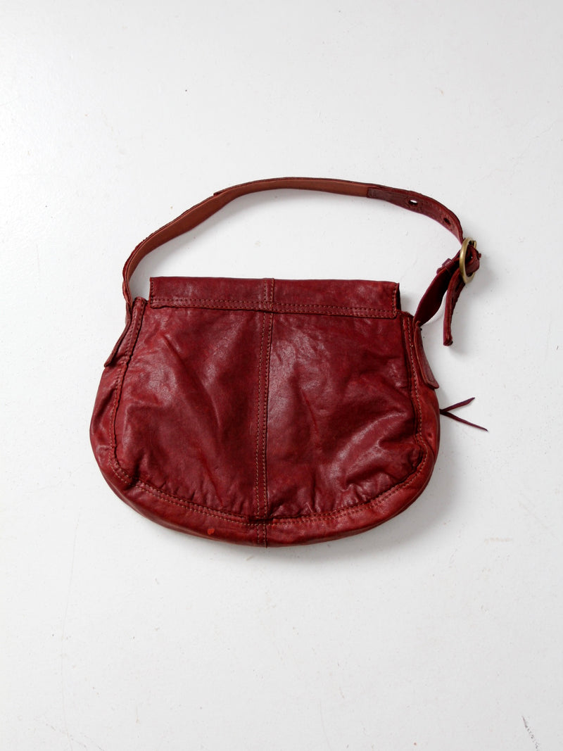 vintage Italian leather bag