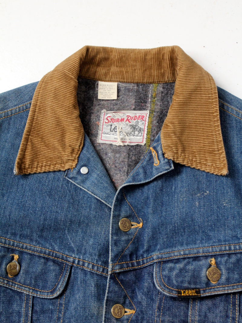 vintage Lee Storm Rider denim jacket