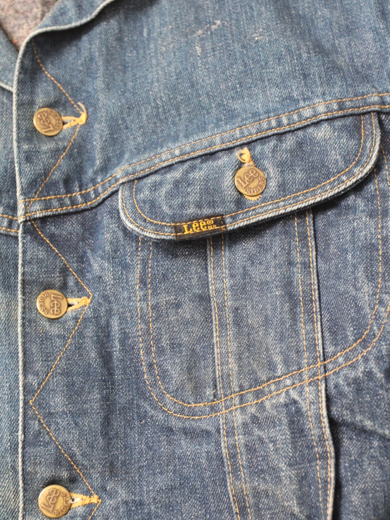 vintage Lee Storm Rider denim jacket – 86 Vintage