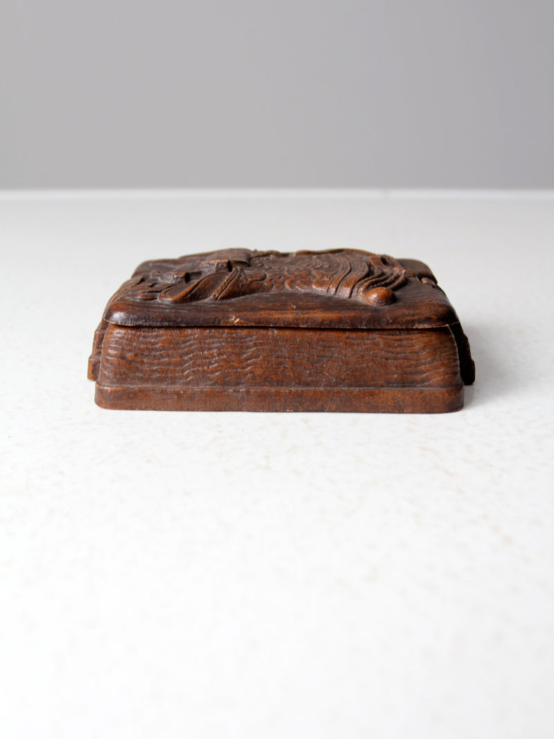 Syroco style box circa 1940s