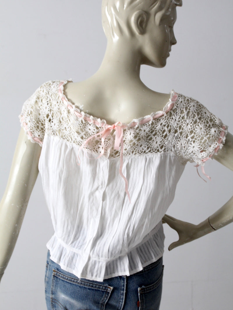 Victorian camisole blouse