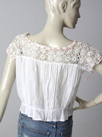 Victorian camisole blouse