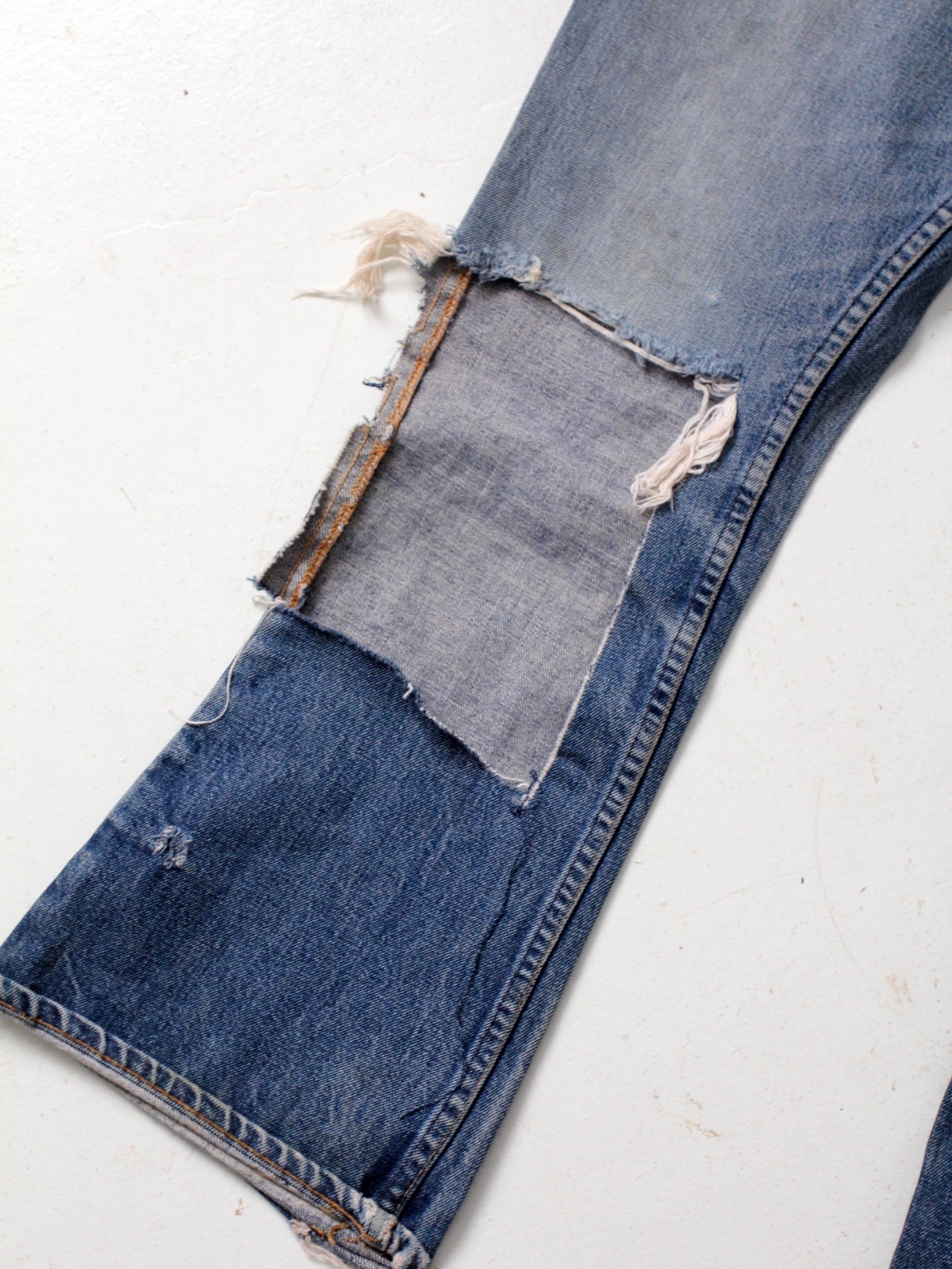 vintage Levis distressed 646 jeans, 31x28