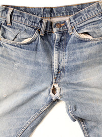 vintage Levis distressed 646 jeans, 31x28
