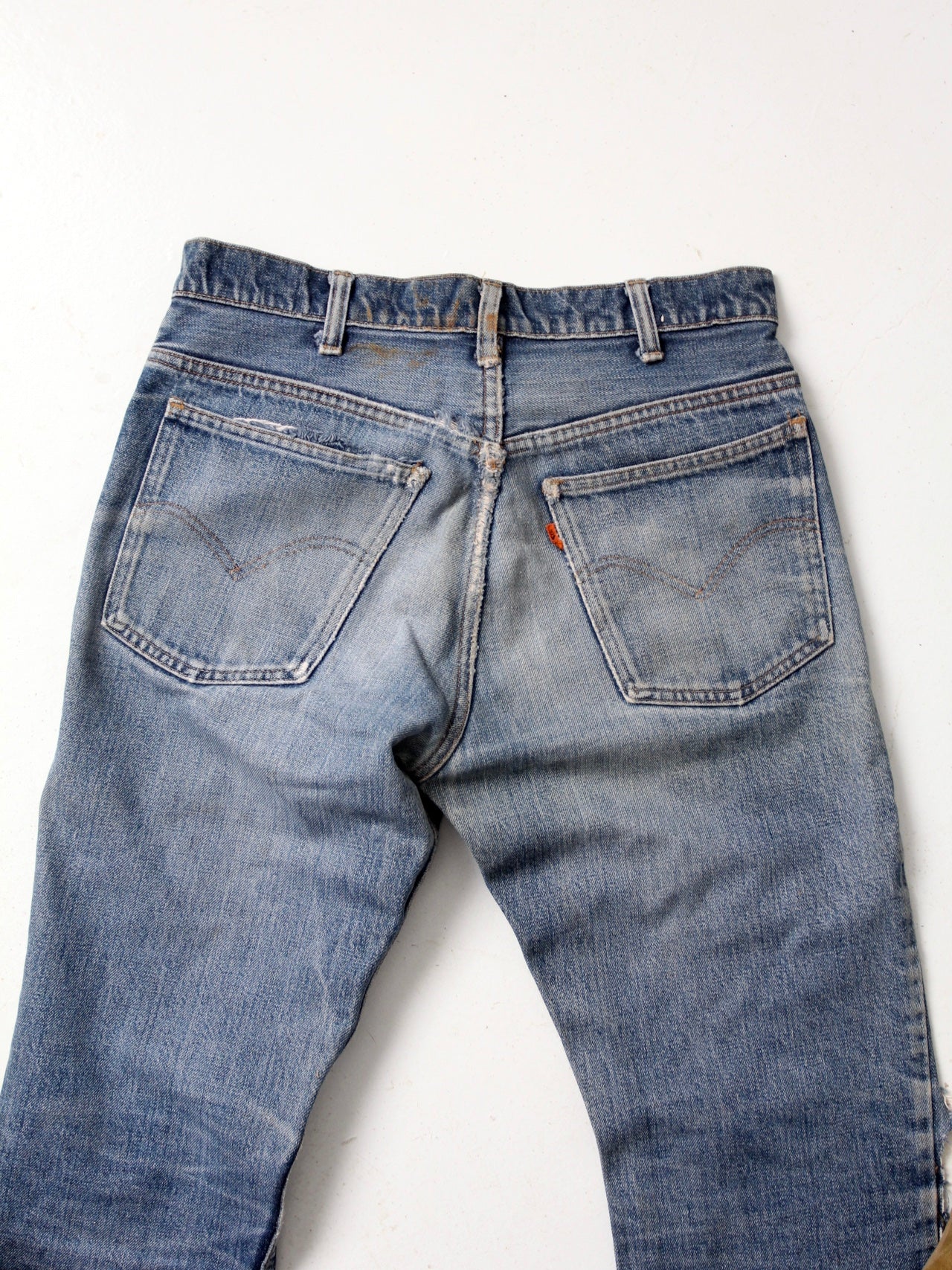 vintage Levis distressed 646 jeans, 31x28