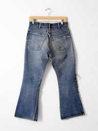 vintage Levis distressed 646 jeans, 31x28